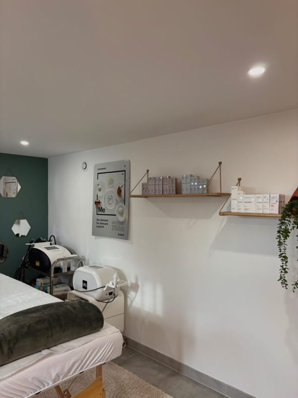Intérieur de l'institut de beauté Entracte Beauté à Cabriès